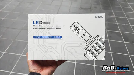렉스턴 스포츠 어둡고 답답했던 HID라이트를 밝고선명한 LED램프로 업그레이드! 완벽하게 밝아진 시인성으로 야간운전이 편안해집니다. 거제 고현 옥포 수월 비앤비모터스! / 거제 연초면