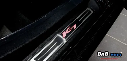 거제/통영 뉴 K7 튜닝/ LED 도어스커프 장착[비앤비 모터스] / 거제 연초면