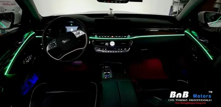 올 뉴 K9 풀 컬러 스마트 앰비언트. 3세대 면발광섬유. 거제 통영 부산 엠비언트 튜닝은 [비앤비 모터스] / 거제 연초면