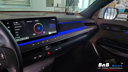 기아 EV9 에어 엠비언트가 없다면?? 순정연동 엠비언트 튜닝으로 순정옵션 그대로 업그레이드! 거제 부산 창원 비앤비모터스! / 거제 연초면