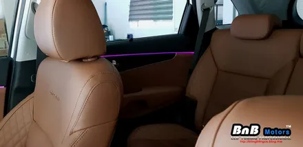 올 뉴 쏘렌토 실내 풀 컬러 RGB 엠비언트 튜닝~ 거제도 자동차 튜닝 [비앤비 모터스] / 거제 연초면