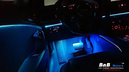 아우디 A6 A7 엠비언트의 업그레이드 버젼! 스마트 RGB 앰비언트 라이트 + RGB 풋램프 튜닝! / 거제 연초면
