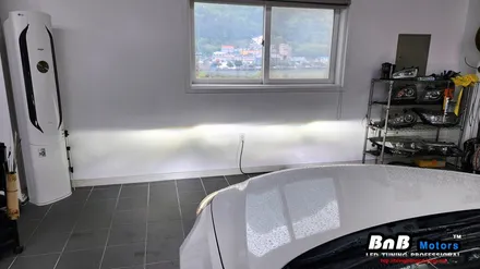 K7 1세대 HID 라이트를 밝고 선명한 제라이트 D1S LED전구로 교체하여 밝고 선명한 시인성! 거제 자동차 LED튜닝! 비앤비모터스 / 거제 연초면