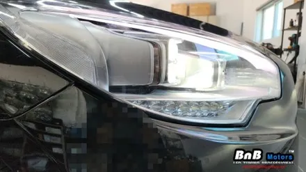 K9 1세대 Full LED 헤드라이트 쳐짐 현상 수리! 조사각 조절장치 고장 수리! 거제 부산 창원 비앤비모터스! / 거제 연초면