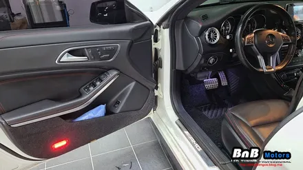 벤츠 CLA 45 AMG 실내 매립형 인핏 엠비언트 무드등 튜닝! 터빈 송풍구 엠비언트까지 감각적인 실내 인테리어 완성! 경남 거제 창원 부산 엠비언트튜닝 / 거제 연초면