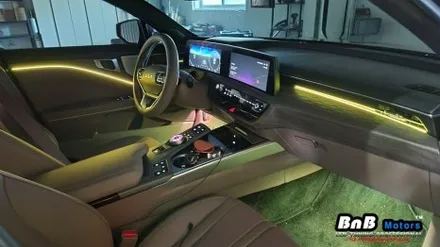 기아 K8 비노출 매립형 엠비언트 라이트 튜닝! 실내 감성을 충전하는 필수 튜닝 아이템! 거제 부산 창원 비앤비모터스! / 거제 연초면