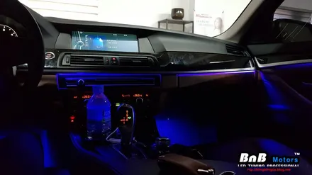 BMW 520d F10 5시리즈 스마트 히든 엠비언트! 순정 퀄리티의 엠비언트 라이트 튜닝! 부산 창원 거제 비앤비모터스 / 거제 연초면