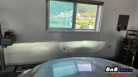 기아 K9 변환빔 광도 불량으로 정기검사 불합격! 노후된 라이트반사판 교체시공으로 밝고 선명하게 개선되었습니다. 거제 부산 창원 비앤비모터스! / 거제 연초면