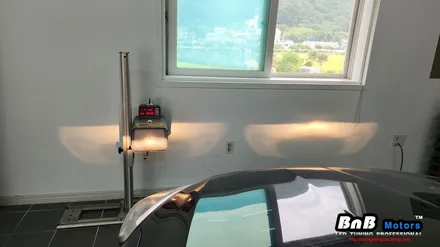 K9 1세대 할로겐 라이트 광도불량으로 자동차 검사 불합격! 신품 반사판 교체로 밝고 선명해진 야간 시인성! 거제 부산 창원 반사판수리! / 거제 연초면