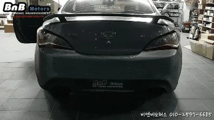 제네시스 쿠페 데루 등 움직이는 깜빡이 무빙 시퀀셜 튜닝. 거제 부산 통영 LED 튜닝은 [비앤비 모터스] / 거제 연초면