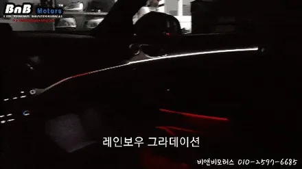 스팅어 3세대 면발광 광섬유 스마트 앰비언트/스마트폰 연동 RGB 풀 컬러 실내 무드 램프[비앤비 모터스] / 거제 연초면