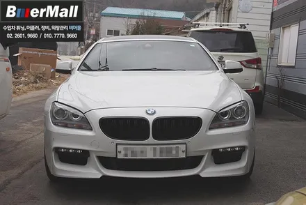회원님의 \'BMW F06 640d\' - M팩 정품 앞범퍼,뒷범퍼, 사이드스커트 도색/장착, M6 타입 19인치 휠 교환 [비머몰 작업사진 + 일산수입차튜닝 + 일산BMW튜닝 / 일산서구 법곳동