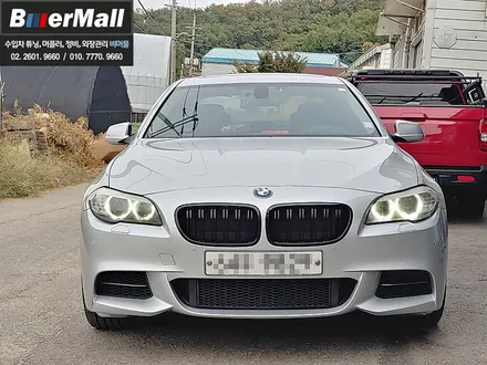 회원님의 \'BMW F10 520d\' - M550d 프론트범퍼 도색/장착, M5 타입 유광블랙 그릴 장착[비머몰 작업사진 + 일산수입차튜닝 + 일산수입차정비 + 일산BMW튜닝 + 일 / 일산서구 법곳동
