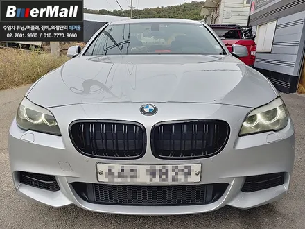 회원님의 \'BMW F10 520d\' - M550d 프론트범퍼 도색/장착, M5 타입 유광블랙 그릴 장착[비머몰 작업사진 + 일산수입차튜닝 + 일산수입차정비 + 일산BMW튜닝 + 일 / 일산서구 법곳동