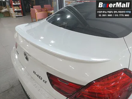 회원님의 \'BMW F06 640d 그란쿠페\' - M6 타입 트렁크 스포일러 도색/장착 [비머몰 작업사진 + 일산수입차튜닝 + 일산수입차정비 + 일산BMW튜닝 + 일산BMW정비] / 일산서구 법곳동