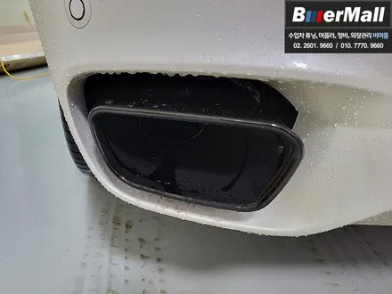 회원님의 \'BMW F15 X5 40i\' - 머플러팁 50i 컨버젼 (블랙유광도장) [비머몰 작업사진 + 일산수입차튜닝 + 일산수입차정비 + 일산BMW튜닝 + 일산BMW정비] / 일산서구 법곳동
