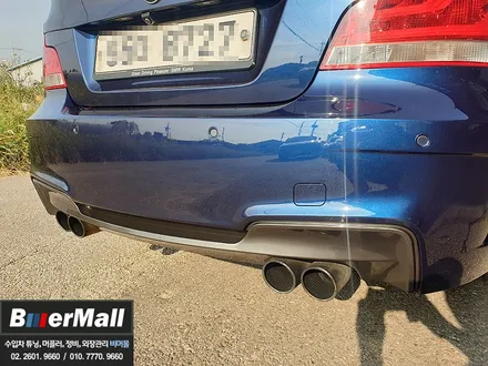 회원님의 \'BMW E82 120d\' - E82 1M 타입 리어범퍼 도색/장착[비머몰 작업사진 + 일산수입차튜닝 + 일산수입차정비 + 일산BMW튜닝 + 일산BMW정비] / 일산서구 법곳동