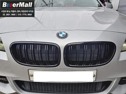 회원님의 \'BMW F10 520d\' - M550d 프론트범퍼 도색/장착, M5 타입 유광블랙 그릴 장착[비머몰 작업사진 + 일산수입차튜닝 + 일산수입차정비 + 일산BMW튜닝 + 일 / 일산서구 법곳동