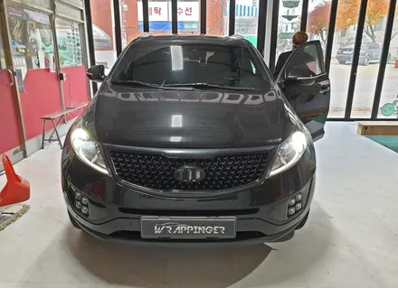 스포티지R 카본실내랩핑으로 최상의 실내퍼포먼스 연출 / 양주시 덕정동