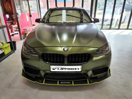 팀 데칼 랩핑 bmw 528i 드레스업 / 양주시 덕정동