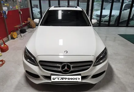 벤츠 w205 C클래스 크롬죽이기 랩핑? / 양주시 덕정동