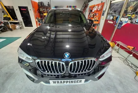bmw x3 스키드플레이트 / 윈도우 크롬죽이기 / 양주시 덕정동