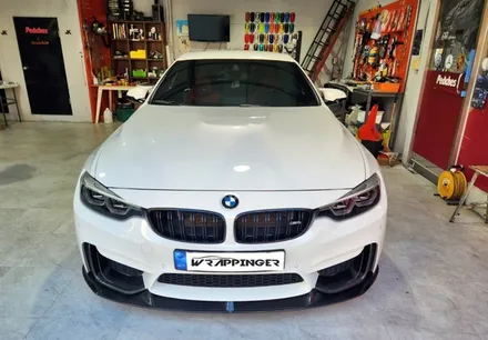BMW M4 바디킷 엣지라인 포인트 반사 랩핑 / 양주시 덕정동