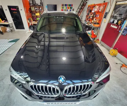 BMW X3 루프렉 몰딩 크롬죽이기 스타일UP / 양주시 덕정동