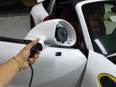 포르쉐 911 타르가 4GTS 락그레이 전체랩핑시공_랩핑거 / 양주시 덕정동