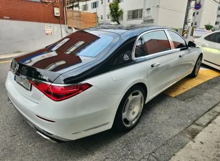 벤츠 S580 마이바흐, 듀오톤 랩핑으로 새로운 변신 / 양주시 덕정동