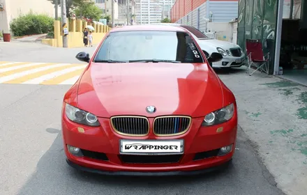 BMW 328i 컨버터블 전체랩핑시공으로 SO HOT / 양주시 덕정동
