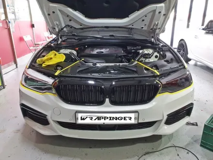 BMW G30 520D 전면후면 라이트필름 시공_랩핑거 / 양주시 덕정동