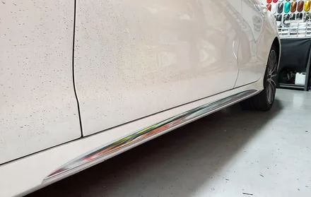 벤츠 cls400 라이트PPF / 사이드스컷크롬데칼 포인트랩핑 / 양주시 덕정동