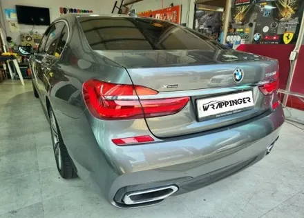 BMW G10 730LD 화사한 화이트펄 전체랩핑 양주랩핑 / 양주시 덕정동