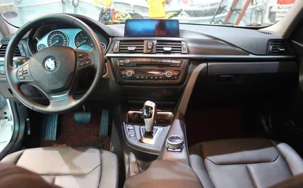 BMW 320D 실내 카본랩핑 시공 / 양주시 덕정동
