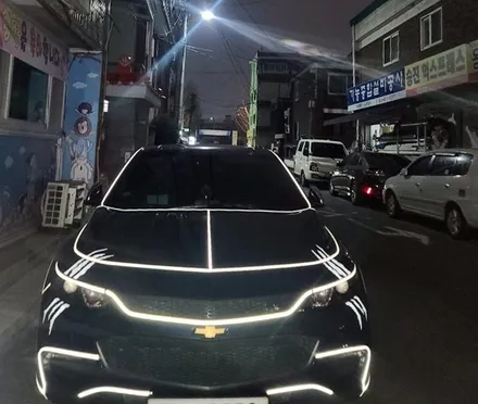 쉐보레 올뉴말리부 라인엣지 반사데칼시공_양주 랩핑거 / 양주시 덕정동
