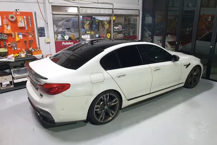 BMW G30 550D 루프스킨시공 3M2080 루프스킨 / 양주시 덕정동