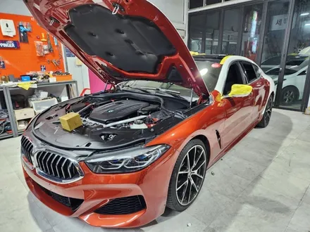 BMW G15 840D 전체랩핑 화이트컬러 / 양주시 덕정동
