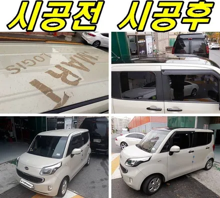기아 레이 루프스킨 \