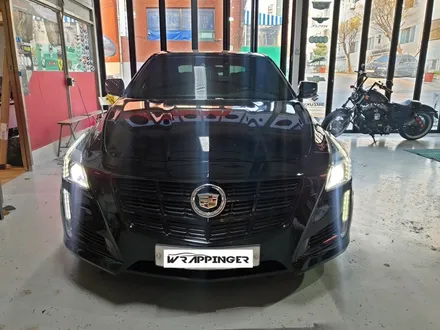 캐딜락 CTS 외관 크롬딜리트 /크롬 죽이기 시공 / 양주시 덕정동