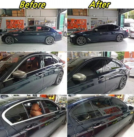 BMW G30 520D 윈도우 크롬딜리트 시공 _양주 랩핑거 / 양주시 덕정동
