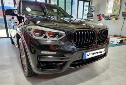 블랙에디션을 향한 BMW X3 (G01) 전면 시공편 / 양주시 덕정동