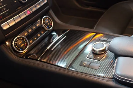 벤츠 CLS350 실내 카본랩핑시공 / 양주시 덕정동