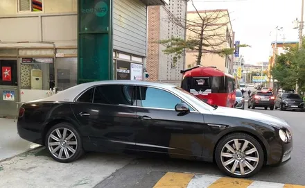벤틀리 플라잉스퍼 투톤 전체랩핑 시공 / 양주시 덕정동