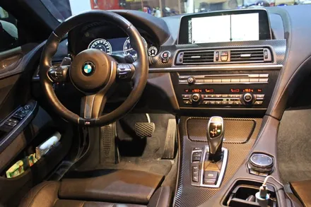 [랩핑거 실내랩핑]BMW 640D 실내카본랩핑시공 / 양주시 덕정동