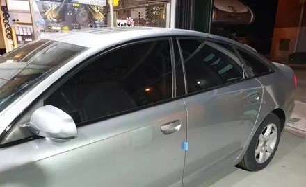 아우디 A6 C6 그릴크롬&측면 크롬죽이기 시공_랩핑거 / 양주시 덕정동