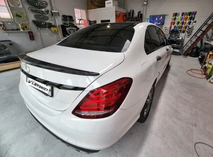 루프스킨 시공으로 멋을낸 벤츠C220D / 양주시 덕정동