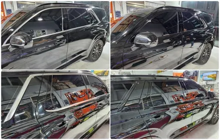 펠리세이드 블랙간지를 위한 측면 크롬죽이기 / 양주시 덕정동