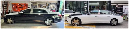 벤츠 S580 마이바흐, 듀오톤 랩핑으로 새로운 변신 / 양주시 덕정동