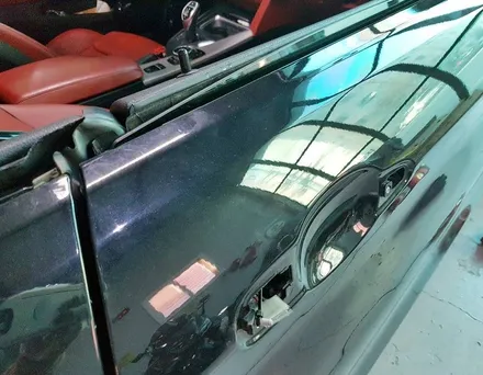 BMW 428i 컨버터블 다이아몬드레드 전체랩핑 시공_양주 랩핑거 / 양주시 덕정동